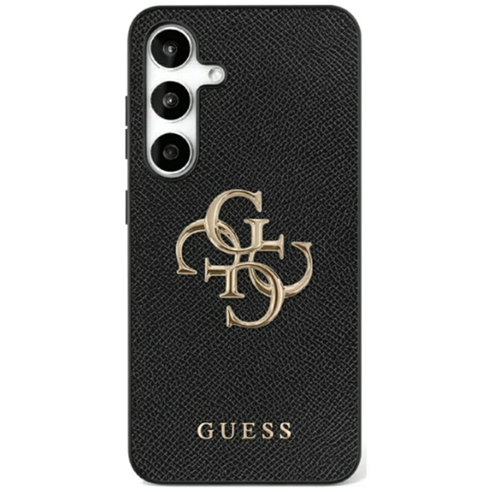 Изображение Guess GUHCS25LPGT4MBK Back Case for Samsung Galaxy S25 Ultra