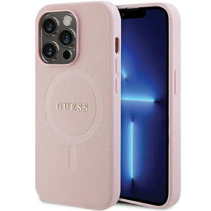Picture of Guess GUHMP14LPSAHMCP case for iPhone 14 Pro - pin
