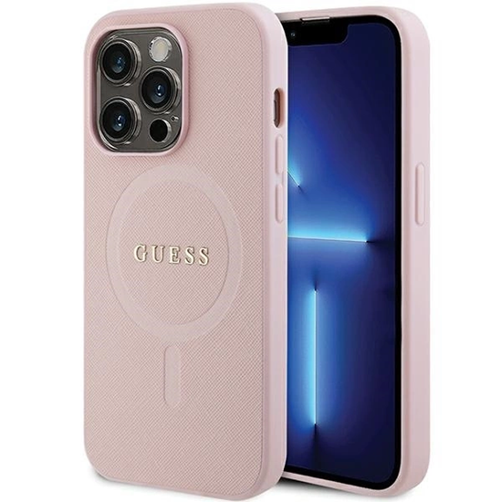 Picture of Guess GUHMP14LPSAHMCP case for iPhone 14 Pro - pin