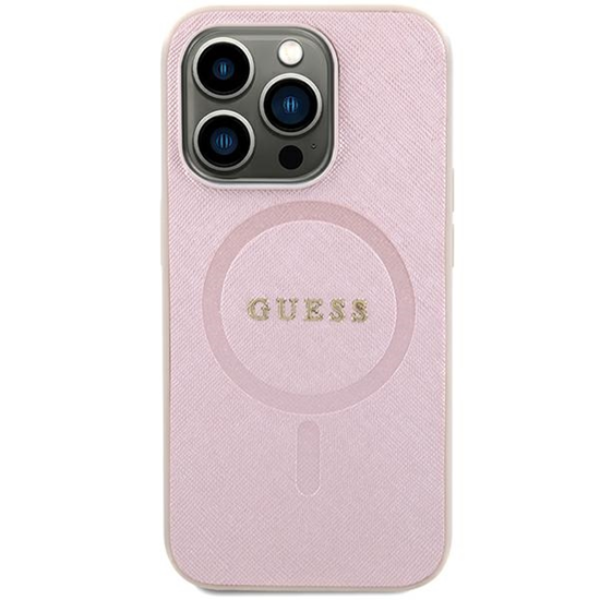 Изображение Guess GUHMP15SPSAHMCP iPhone 15 6.1" różowy|pink h