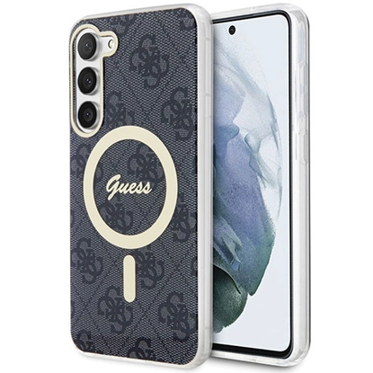 Attēls no Guess GUHMS23SH4STK S23 S911 black|black hardcase 