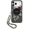 Picture of Guess IML Flowers Strap MagSafe Case for Apple iPhone 17 Pro Max