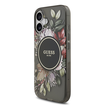 Изображение Guess IML Flowers Strap MagSafe Case for Apple iPhone 17