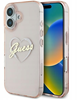 Picture of Guess IML Heart Back Case for Apple iPhone 16