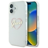 Picture of Guess IML Heart Back Case for Apple iPhone 16 Plus