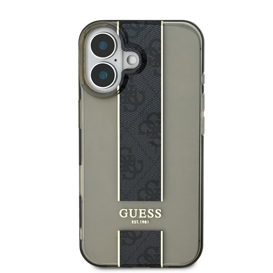 Picture of Guess IML Middle 4G Stripe Case for Apple iPhone 16