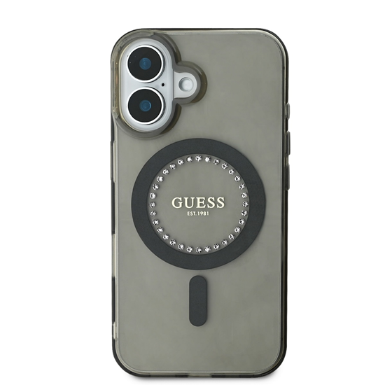 Изображение Guess IML Rhinestones MagSafe Case for Apple iPhone 16