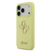 Picture of Guess Liquid Silicone 4G Metal Logo Case for iPhone 17 Pro / Yellow
