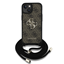 Изображение Guess PU 4G Metal Logo Crossbody Strap Case for iPhone 15 / Brown
