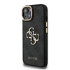 Изображение Guess PU 4G Metal Logo Stand Camera Frame Case for iPhone 13 / Black