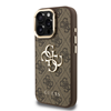 Picture of Guess PU 4G Metal Logo Stand Camera Frame Case for iPhone 16 Pro Max / Brown