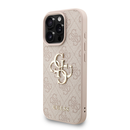 Изображение Guess PU 4G Metal Logo Strap Case for iPhone 16 Pr