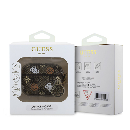 Изображение Guess PU 4G Peony Charm Case for Apple AirPods Pro