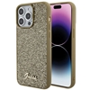 Picture of Guess PU Disco Script Metal Case for Apple iPhone 15 Pro Max