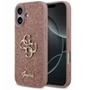 Picture of Guess PU Fixed Glitter 4G Metal Logo Case for Apple iPhone 17