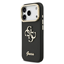 Attēls no Guess PU Grained 4G Logo Stand Camera Frame Case for iPhone 17 Pro / Black