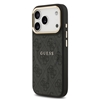 Picture of Guess PU Leather 4G Gold Frame MagSafe Case Чехол для Apple iPhone 17 Pro