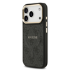 Picture of Guess PU Leather 4G Gold Frame MagSafe Case Чехол для Apple iPhone 17 Pro