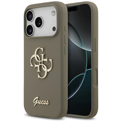 Picture of Guess Silicone Big 4G Script Case for iPhone 17 Pr