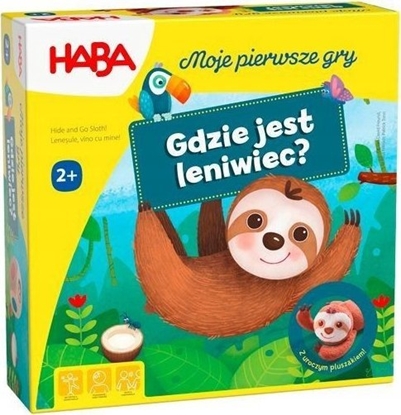 Attēls no Haba Gra Moje pierwsze gry - Gdzie jest Leniwiec?