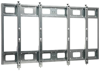 Attēls no HAGOR VWR 2x3 46/47 Landscape feinjustierbarer Videowall Mehrfachrahmen Tragl pro display 30 kg VESA Norm 600x400 Wandabstand 67mm