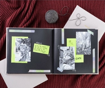 Picture of Hama Jumbo Memories grey 30x30 50 black Pages 7683