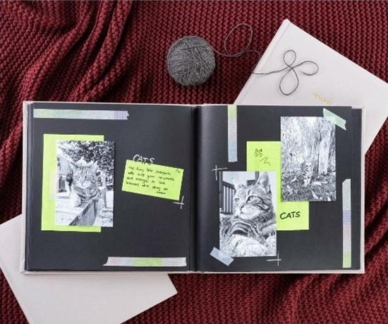 Picture of Hama Jumbo Memories grey 30x30 50 black Pages 7683