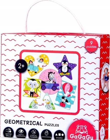 Изображение Hape GaGaGu. Puzzle geometryczne