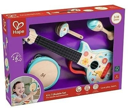 Picture of Hape Zestaw muzyczny 4w1 HAPE