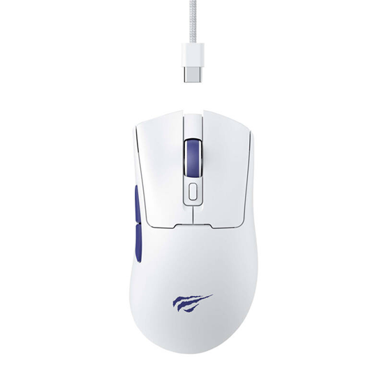 Picture of Havit MS966 RGB wired gaming mouse (white)