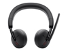 Изображение Dell On-Ear Headset WL3024 Built-in microphone Wireless Black