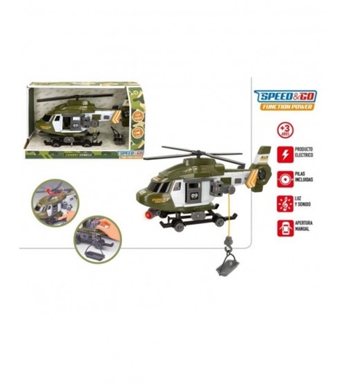 Picture of Helikopters ar inerc.meh. ar skaņu un gaismu Force 28 cm CB47518