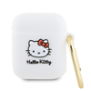 Picture of Hello Kitty Apple Airpods 1/2 cover Silicone 3D Kitty Head White
