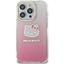Изображение Hello Kitty Hello Kitty IML Gradient Electrop Kitty Head case for Samsung Galaxy A55 - pink