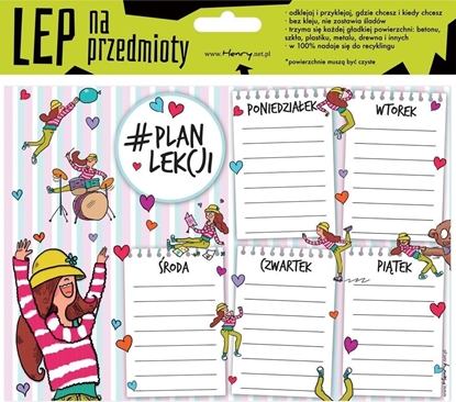 Picture of HENRY Elektrostatyczny plan lekcji A5 Dziewczyna