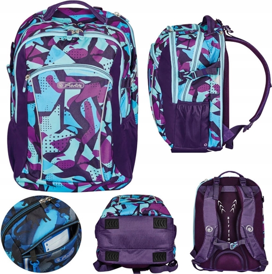 Picture of Herlitz Herlitz Grundschulrucksack Ultimate leer CamoPurple