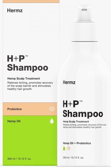 Picture of Hermz Szampon Z Linii H+p Z Dodatkiem Oleju Z Nasion Konopii Oraz Protein Mlecznych