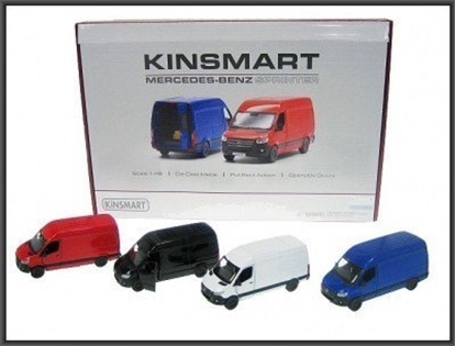 Picture of Hipo Mercedes Benz Sprinter 12cm. 4 kolory KT5426D mix cena za 1szt.