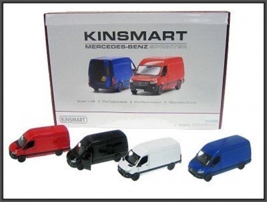 Picture of Hipo Mercedes Benz Sprinter 12cm. 4 kolory KT5426D mix cena za 1szt.