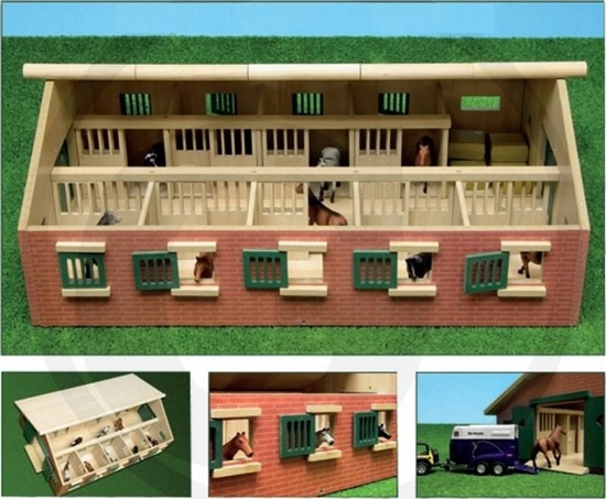 Picture of Hipo Stajnia dla koni 9- boksów