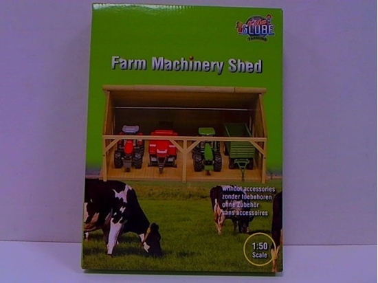 Picture of Hipo Szopa na cztery traktory 25x33x17cm 610047 drewniana