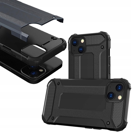 Picture of Hybrid Armor etui iPhone 14 Plus pancerny hybrydowy pokrowiec czarny