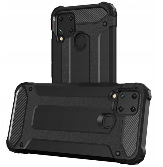 Изображение Hybrid Armor etui Realme 10 5G / Realme 9i 5G pancerny hybrydowy pokrowiec czarne