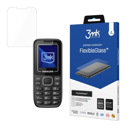 Picture of Hybrid glass 3mk FlexibleGlass on Maxcom Classic M