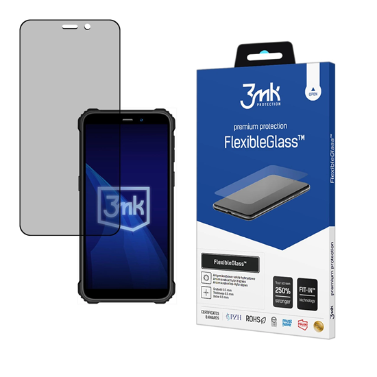 Picture of Hybrid glass 3mk FlexibleGlass on Oukitel G2