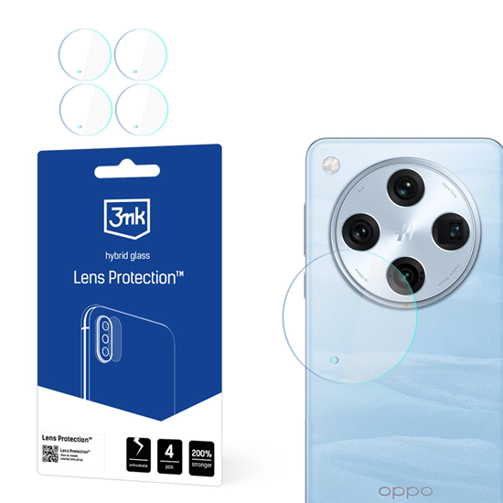 Изображение Hybrid Glass for Camera Lens 3mk Lens Protection f