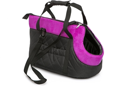 Attēls no Hobbydog R3 TORBA CZARNY Z ROWYM SZALEM (NUBUK)