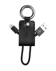 Picture of Hoco Apple iPhone Datu kabelis HQ UPL19 KEY CHAIN PORTABLE CHARGE CABLE BLACK