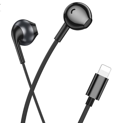 Attēls no Hoco M115 Sagacious universal earphones with microphone iP Black