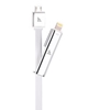 Picture of Hoco UPL14 Lipstick series charging cable to in one (apple with micro usb) sudrabs